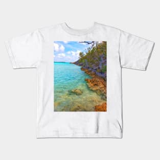 Cat Island, Bahamas – Art 5 Kids T-Shirt